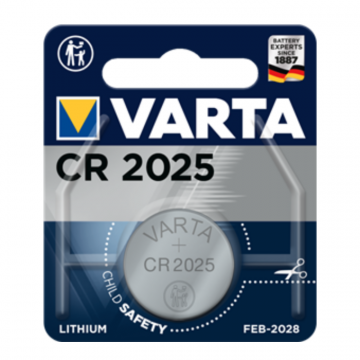 Batteria CR 2025 Varta a Litio