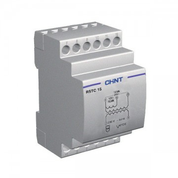 Trasformatore Chint per servizio continuo 3 moduli 12-24V 15VA NTR15 81040