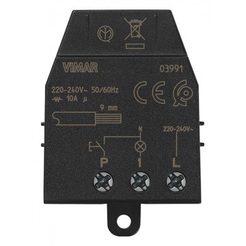 Modulo relé silenzioso ad impulsi Quid 10A Vimar 03991